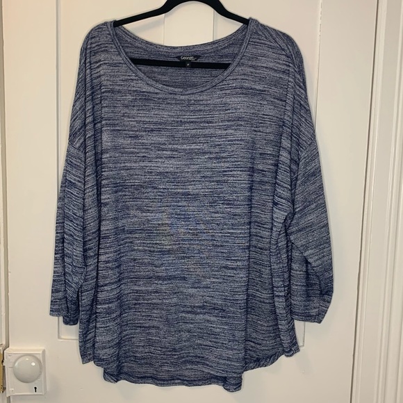 George Tops - BLUE Long Sleeve Top